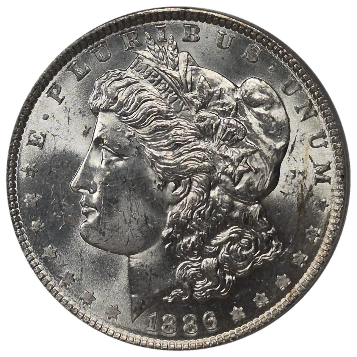 1886-$1-Morgan-Dollar-#35---TPG-15-Of-40